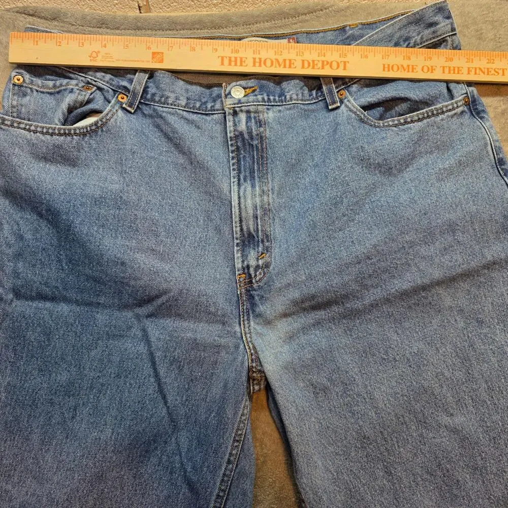 Levi's 560 Comfort Fit Jeans Mens 42x36 Blue Medium Wash Relaxed Tapered Denim